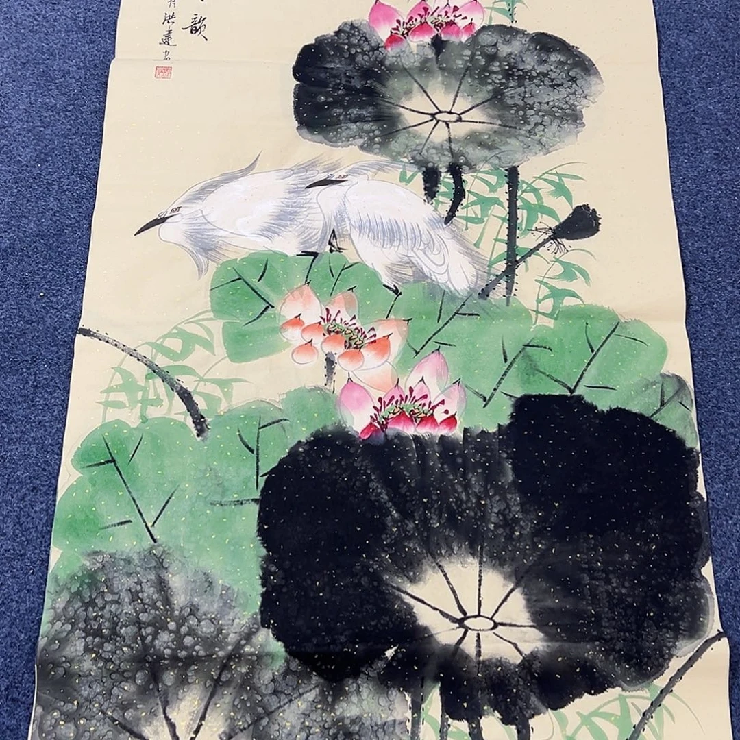 国画事事顺心如意万事如意万事