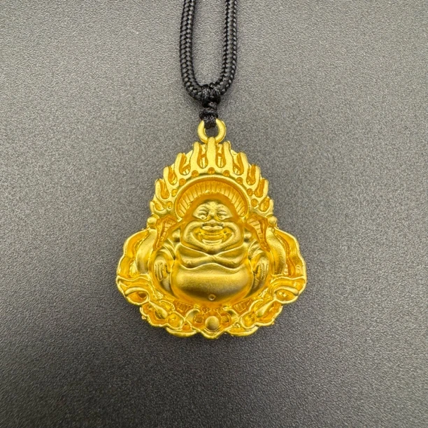 LL14火焰佛公吊坠