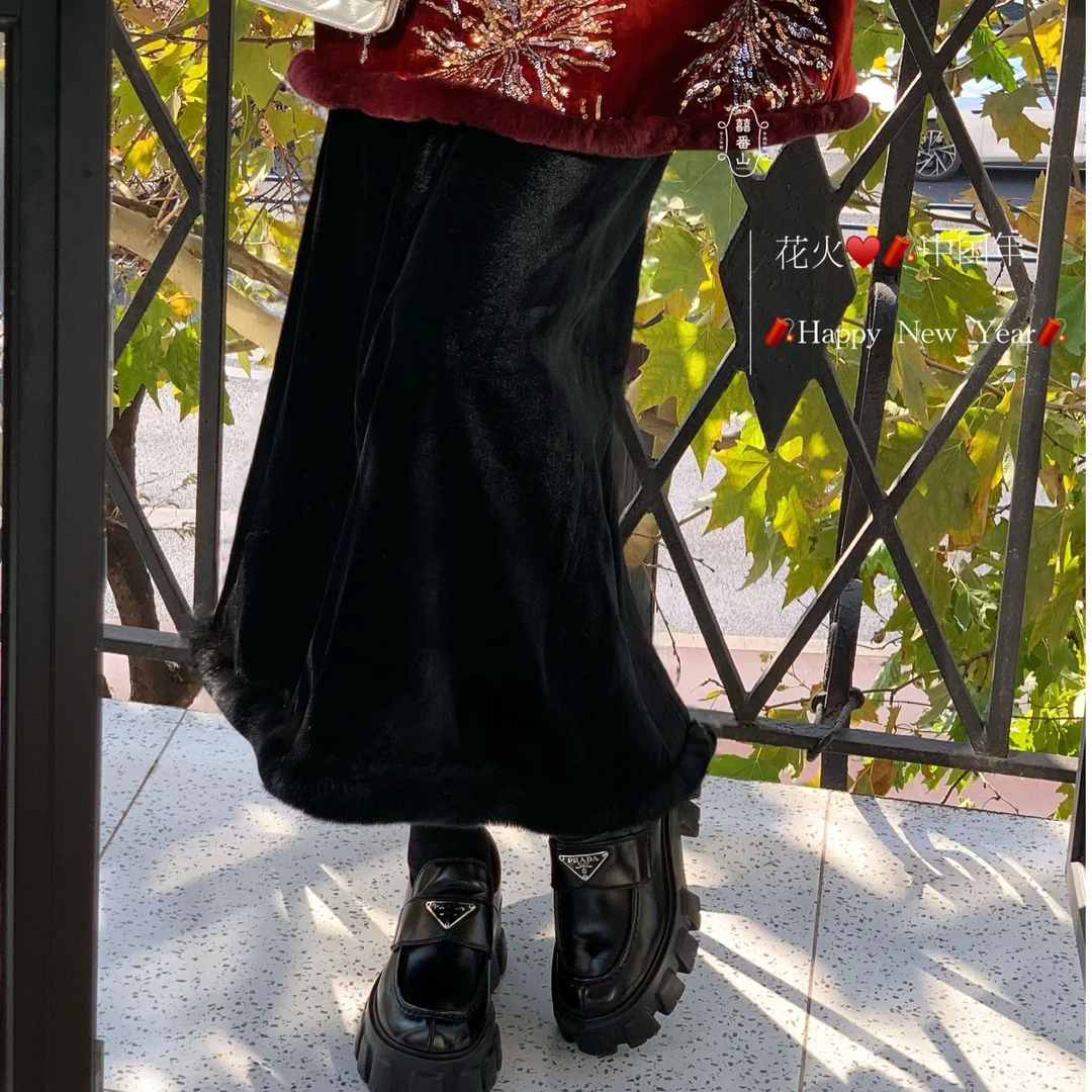 【囍番山·2024·冬季】黑天鹅·半身裙