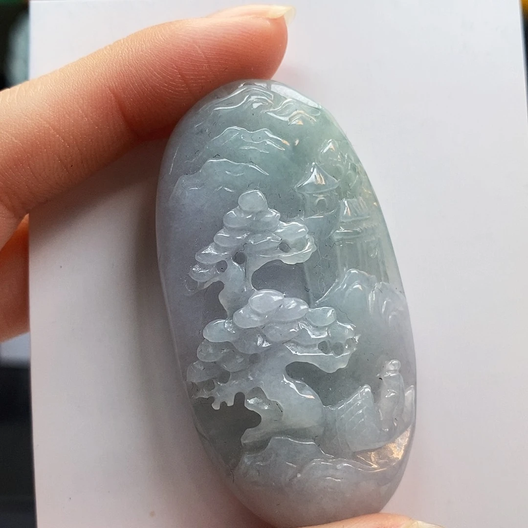 定制翡翠未镶嵌翡翠A货一物一证