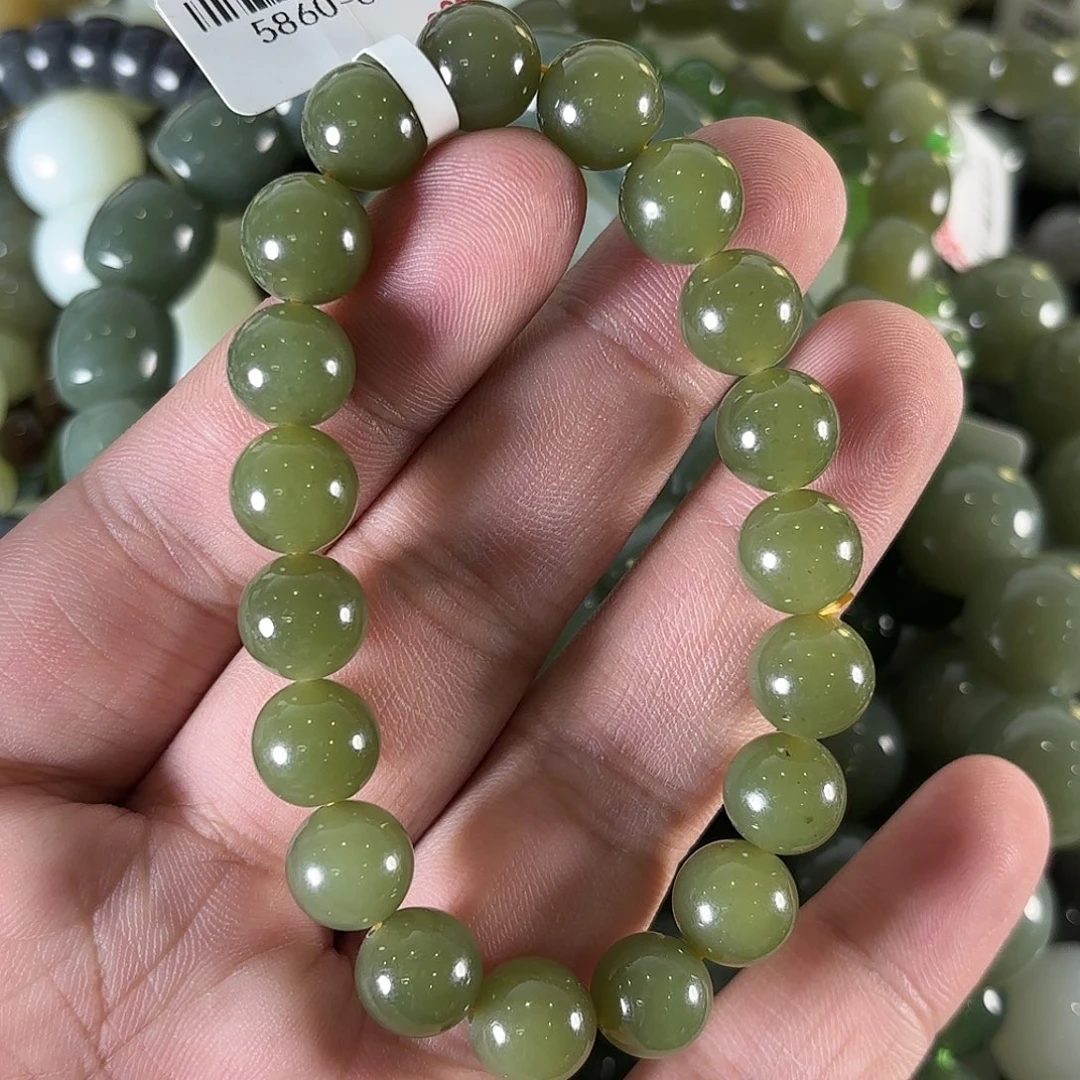 和田玉手链未镶嵌W100