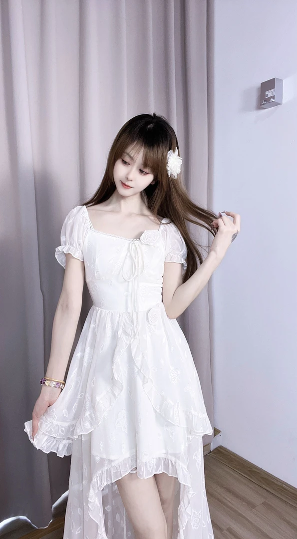 【01-61编码合集】夏季高级气质显瘦轻奢减龄女装连衣裙