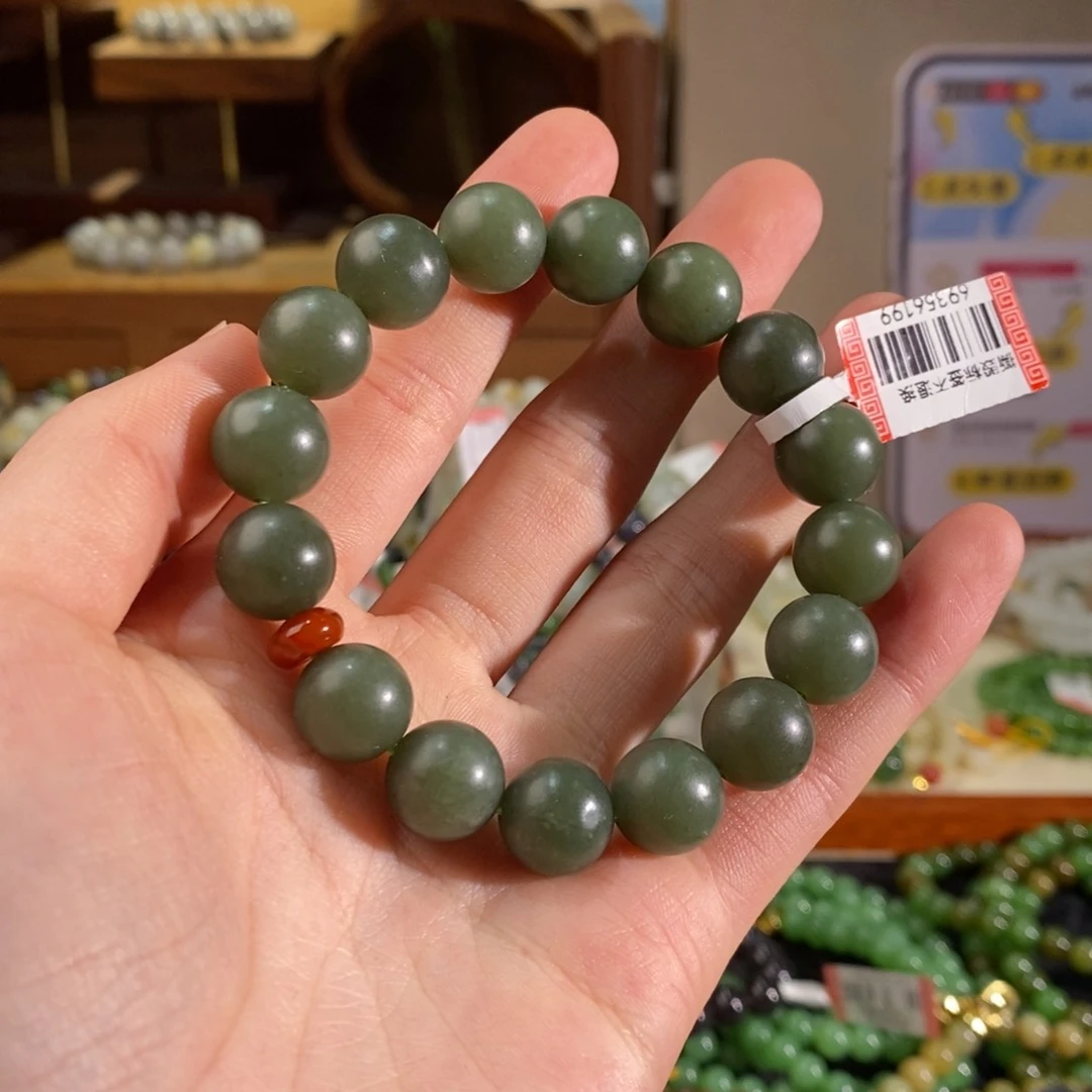 和田玉手链未镶嵌