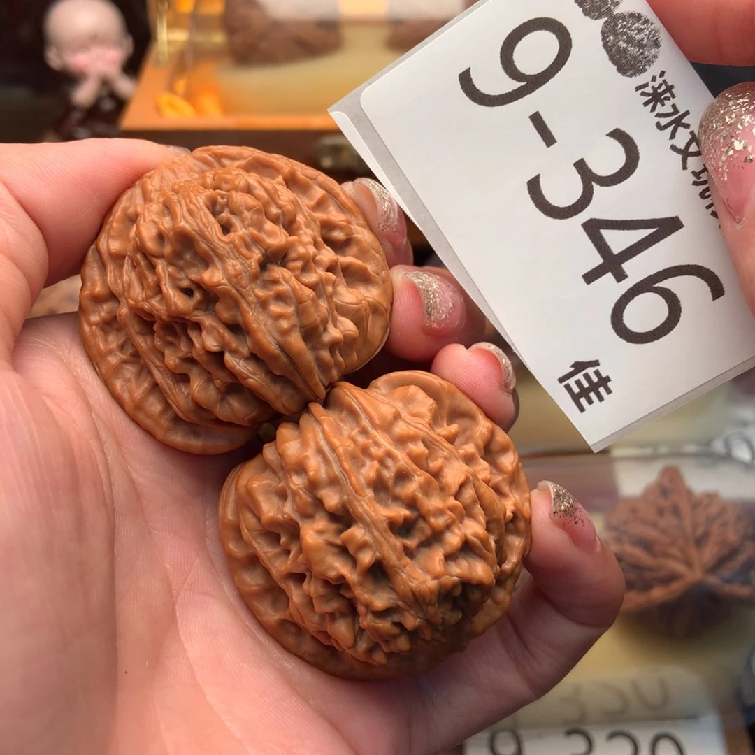 文玩核桃把件42四座楼