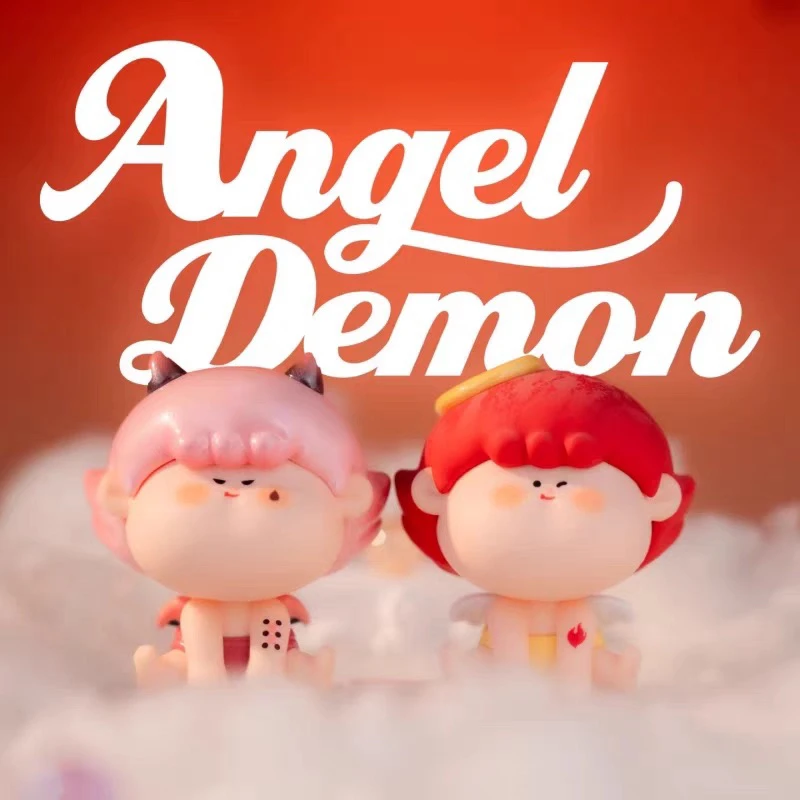 【转一转】阿玛莉莉丝天使与恶魔可爱盲盒摆件潮玩手办