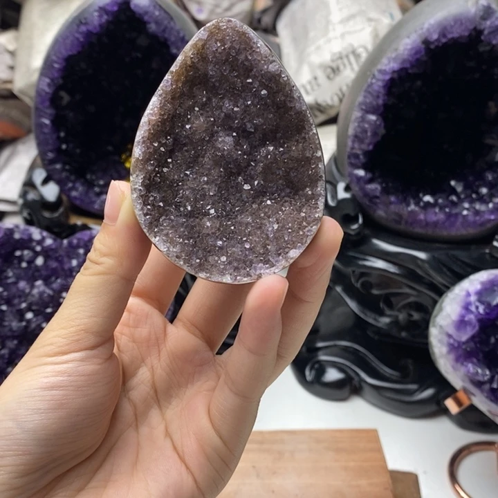 未镶嵌珠宝半成品紫晶