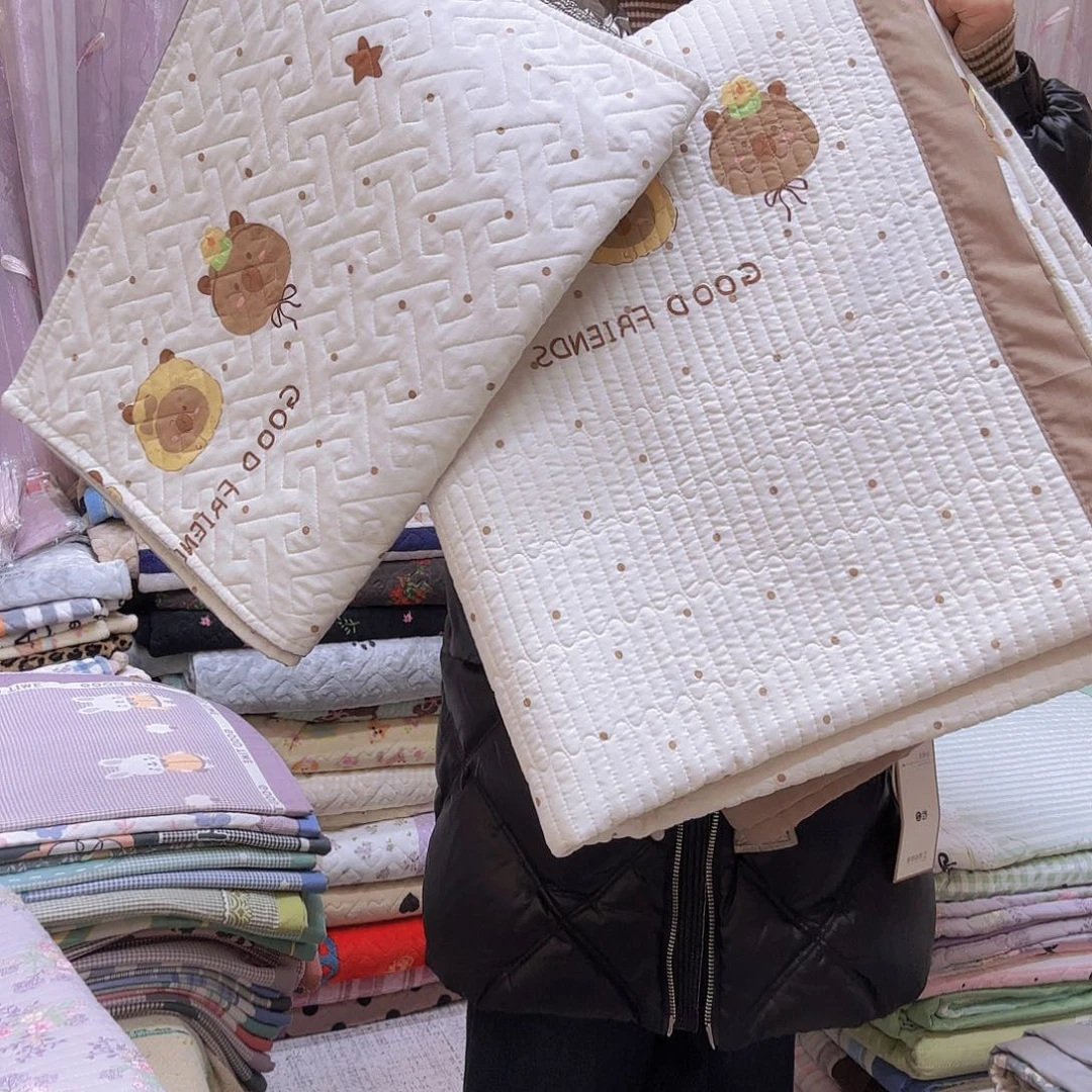 水洗布孤品微瑕卡迪巴拉三件套