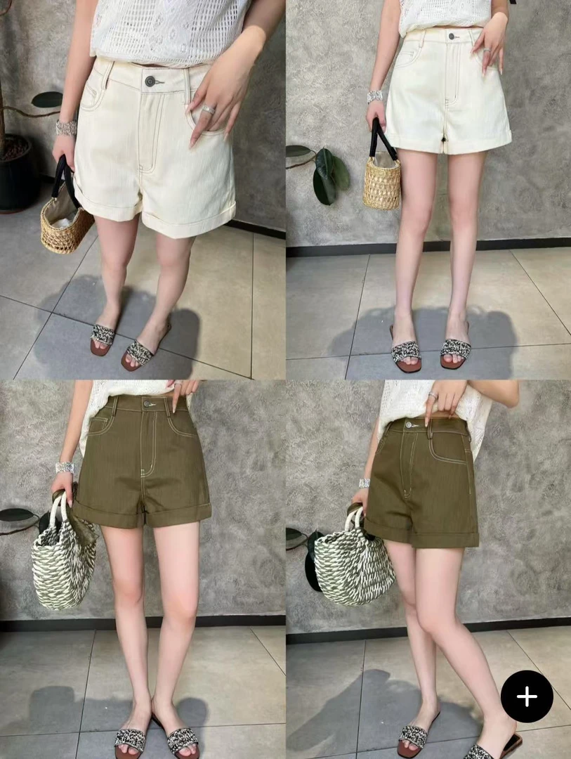 【范希家】2025夏季新款小众设计款短裤（62126）NO退NO换