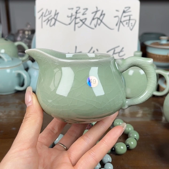 49号豆绿龙把手不完美