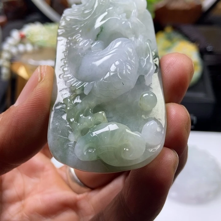 翡翠未镶嵌颈饰缅甸天然A货翡