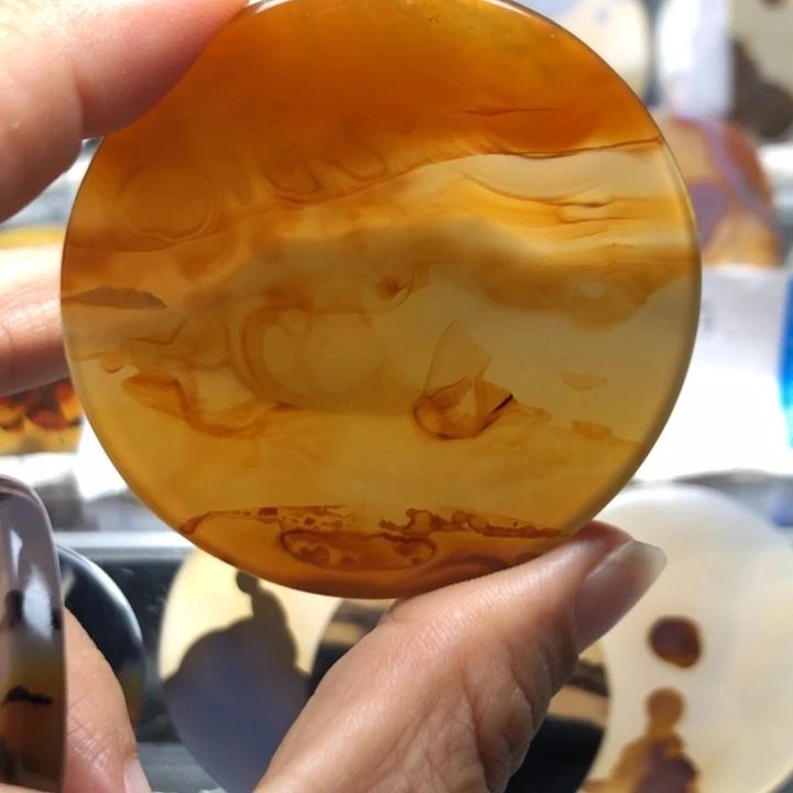 合金玛瑙/玉髓珠宝奇石95有瑕