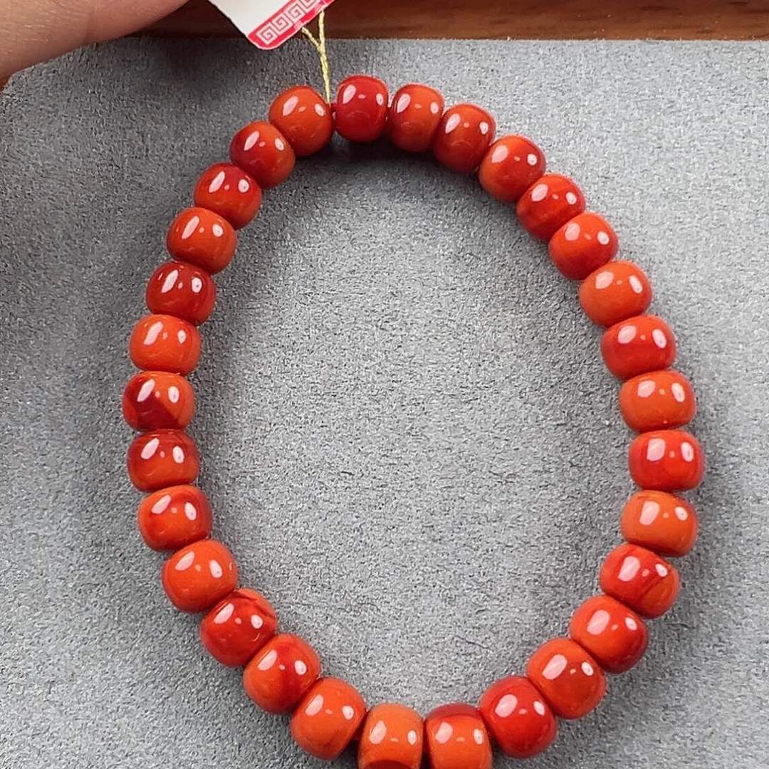 南红玛瑙未镶嵌手串
