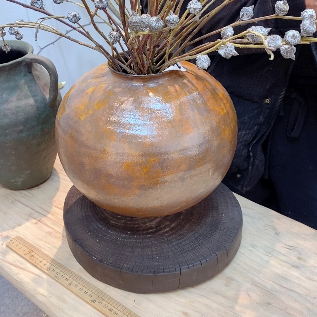 瓶熬**了景德镇手工花器 微瑕 包破损不包售后