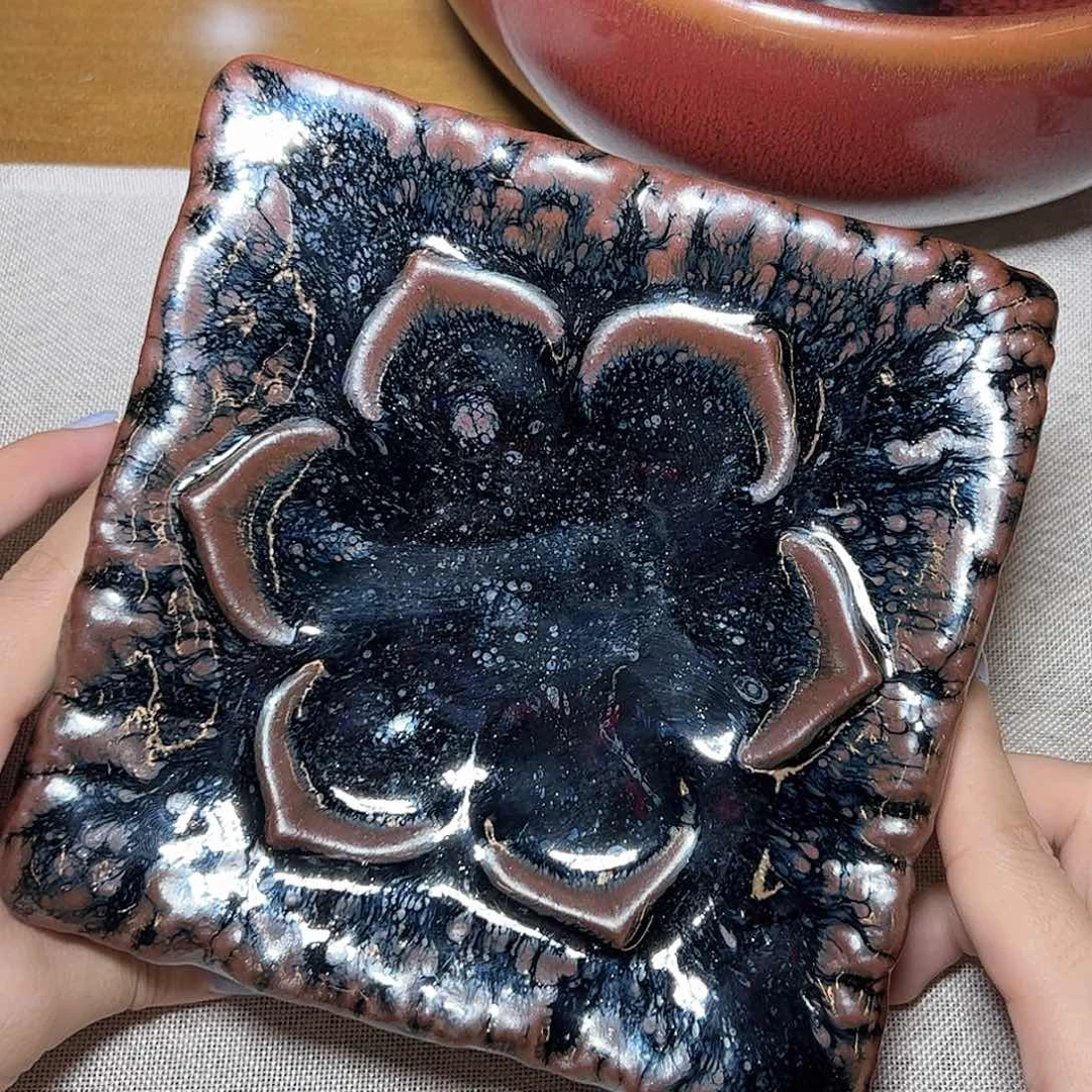 茶盏在栖落直播间选的好好看啊