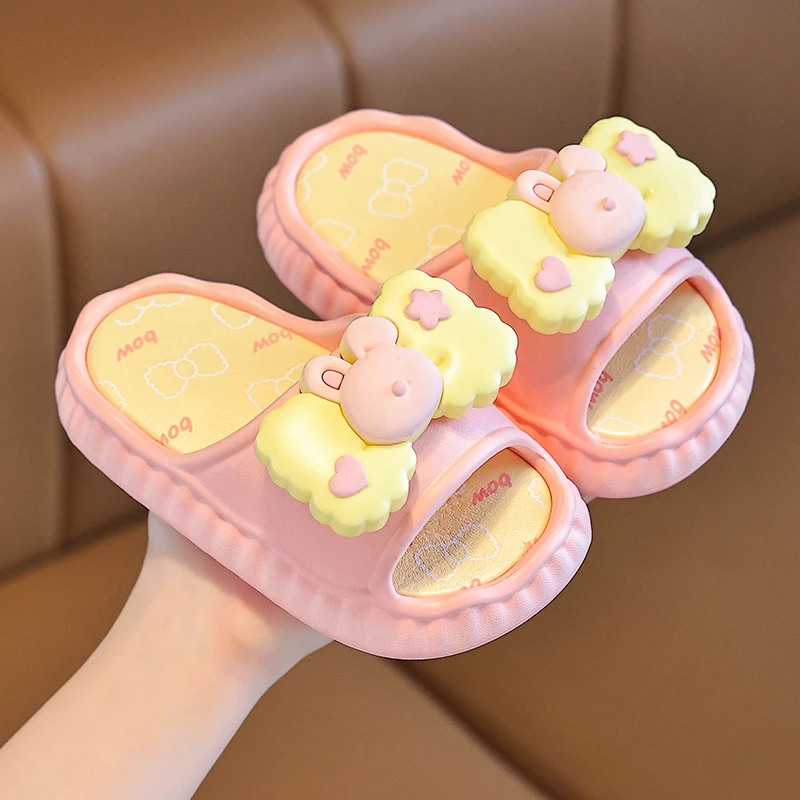 女童拖鞋夏季2025新款男童室内家居浴室洗澡防滑亲子母女儿童凉拖