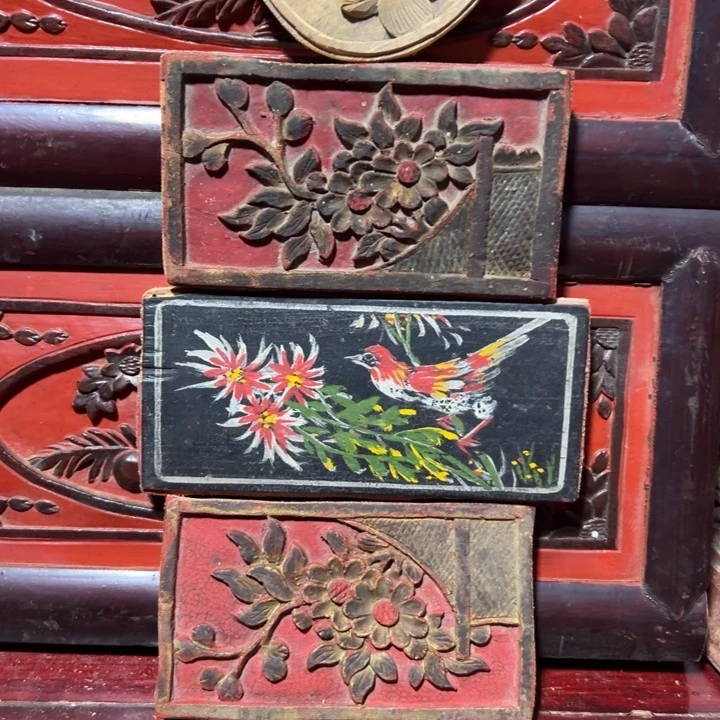 一***往木木雕工艺品摆件