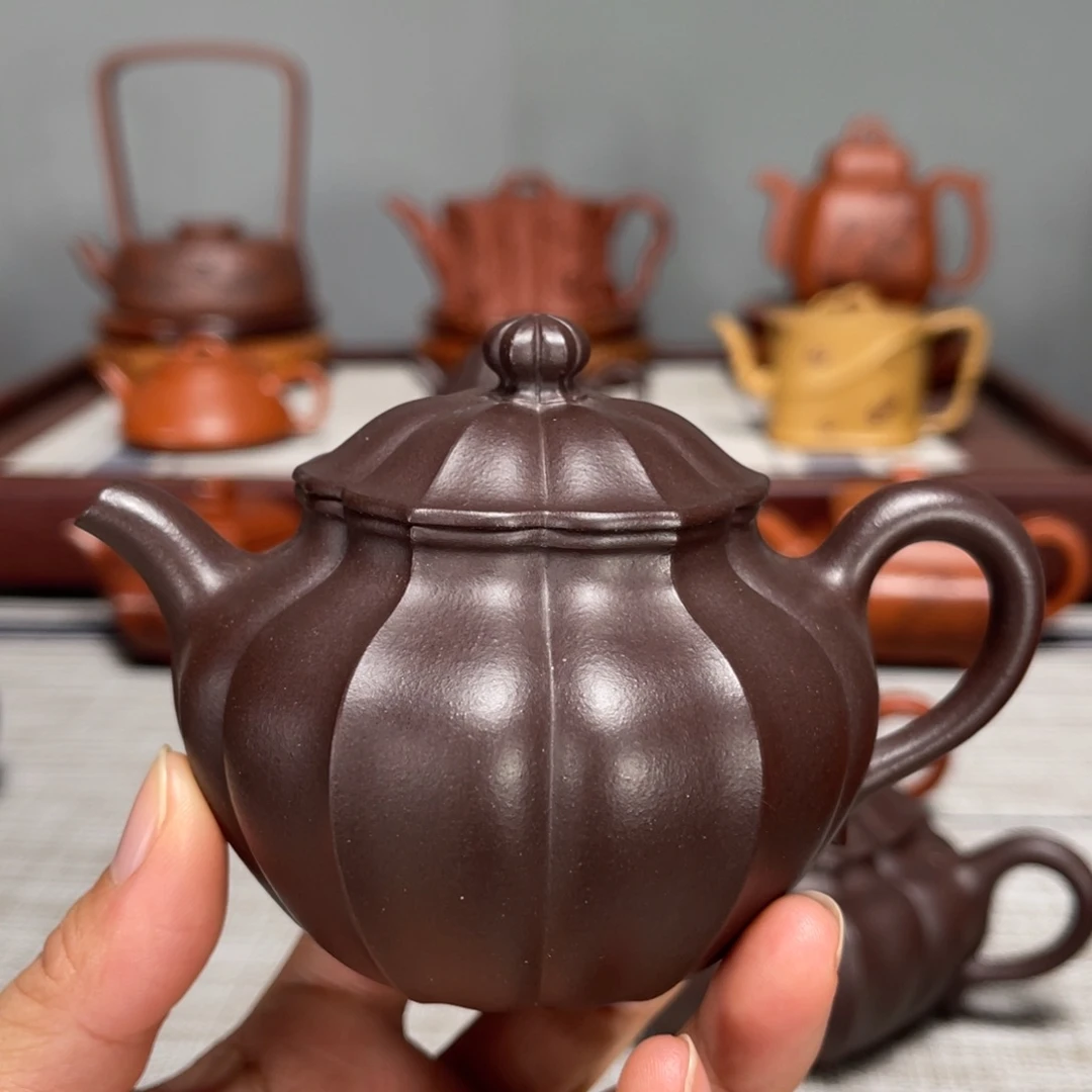 紫砂茶壶5****老紫泥，170c