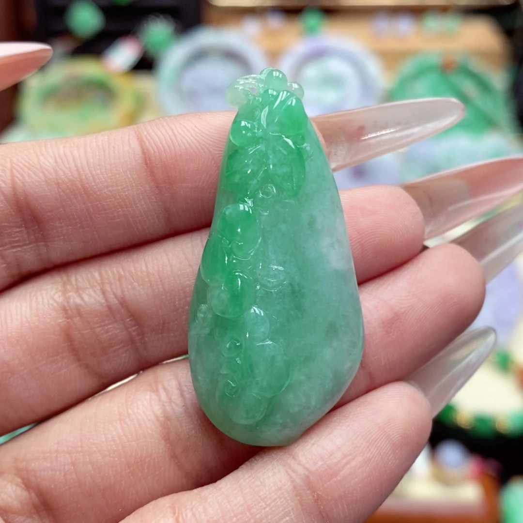颈饰未镶嵌翡翠翡翠吊坠