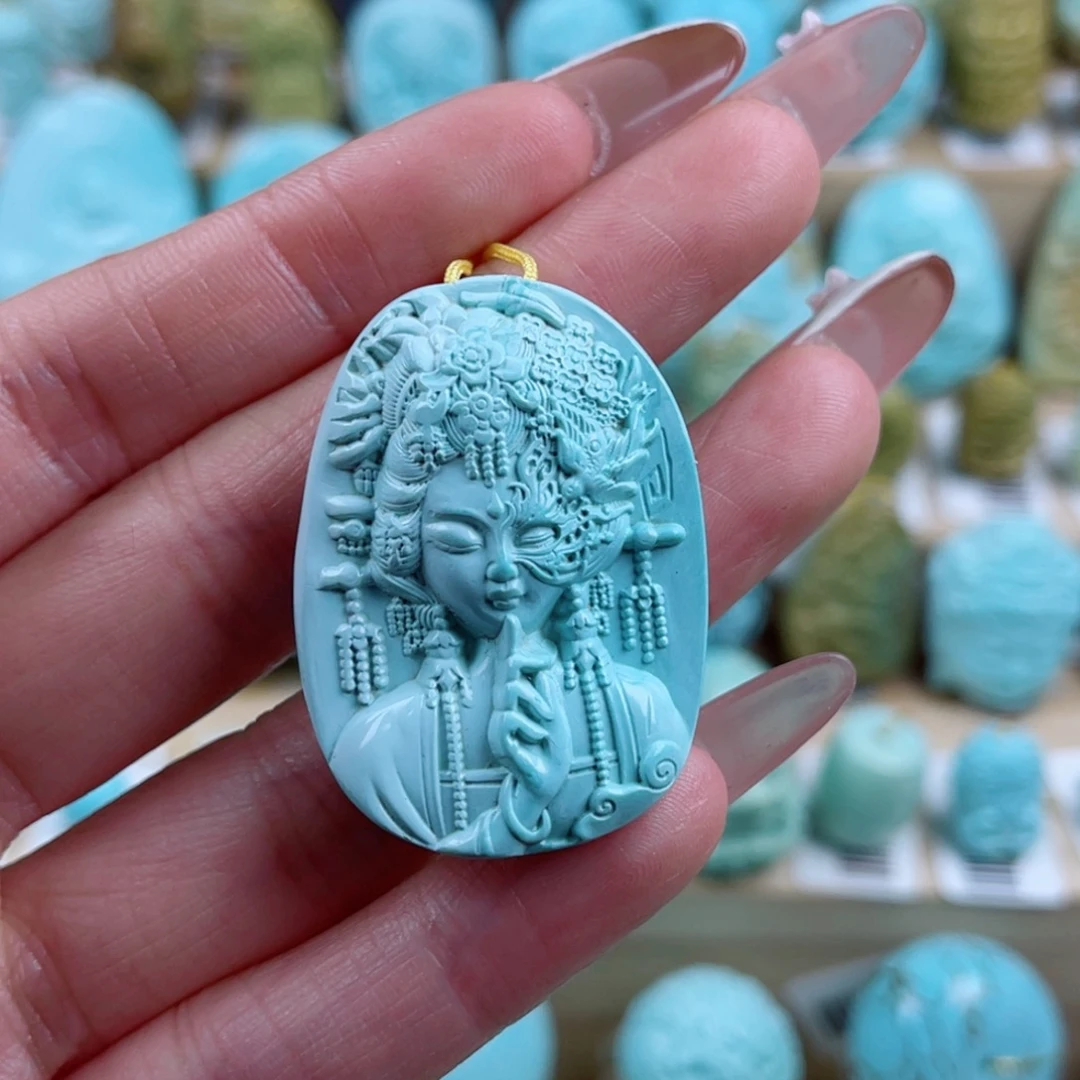 绿松石未镶嵌珠宝奇石