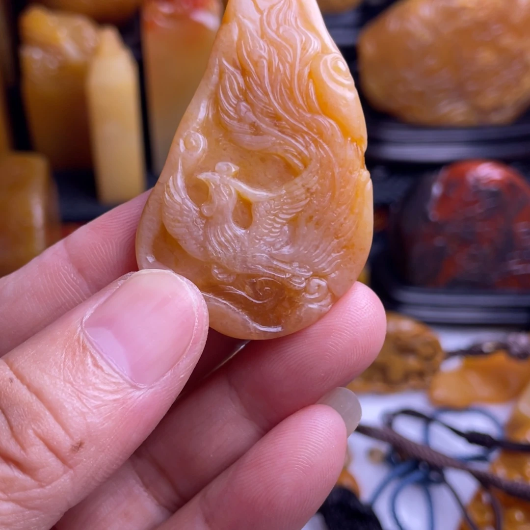 寿山石印石赵****丶寿山石雕艺术作品