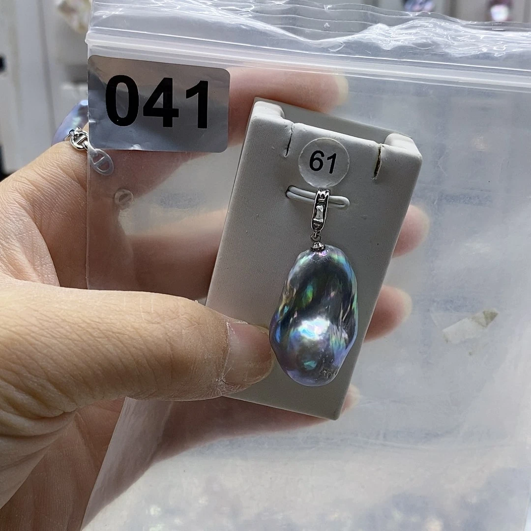 颈饰合金淡水珍珠