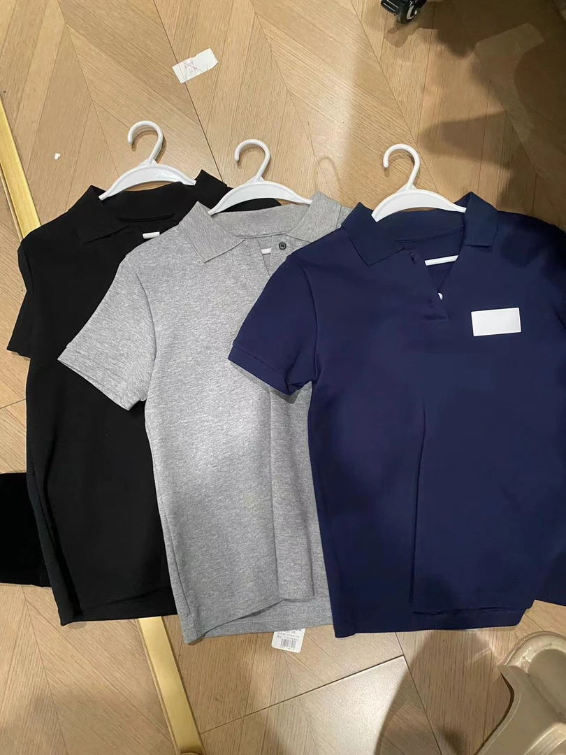 SUSUDIO  正肩翻领T 早春百搭款polo领短袖T恤1052-1