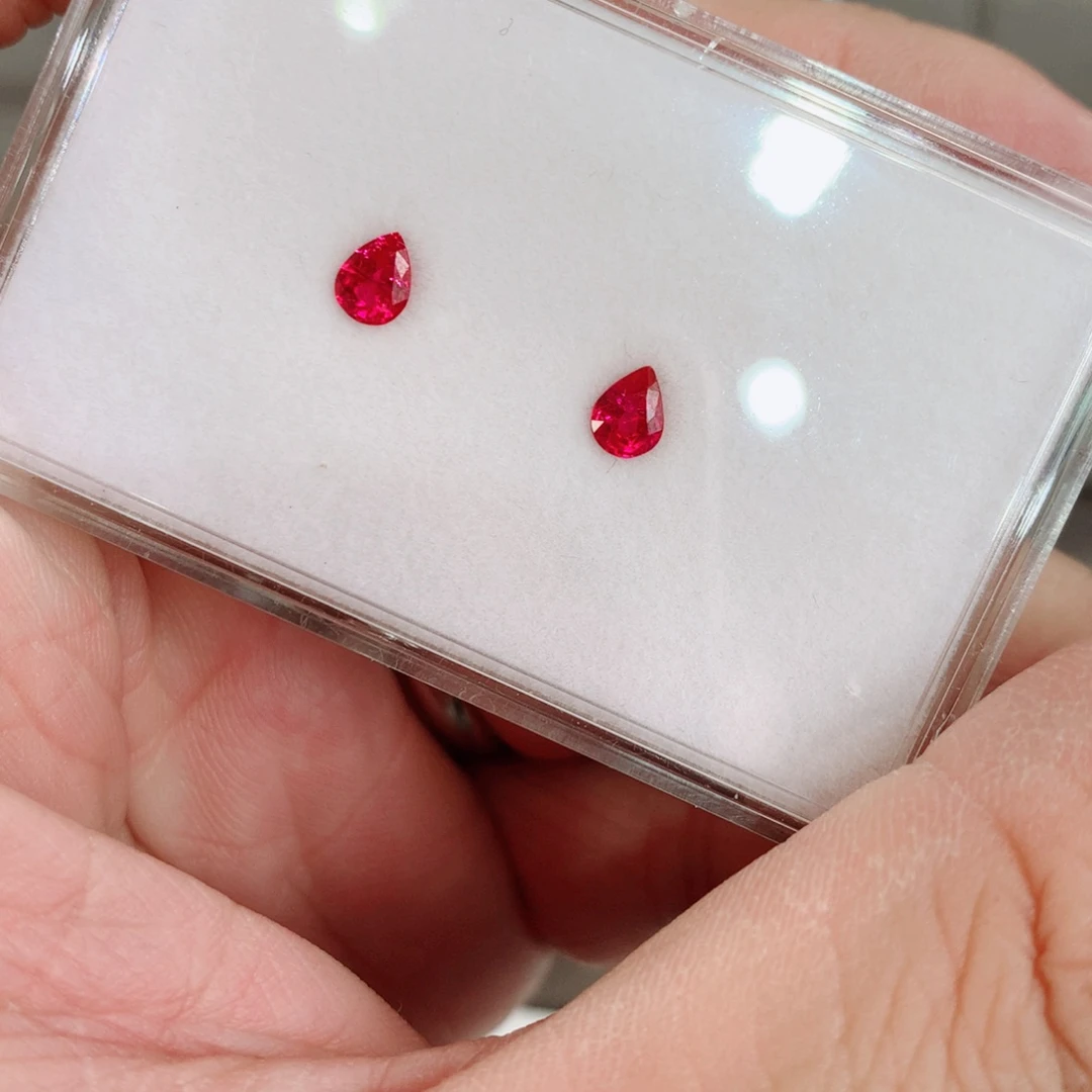 红宝石裸石未镶嵌空*晟0.65ct 缅甸鸽血红红宝石