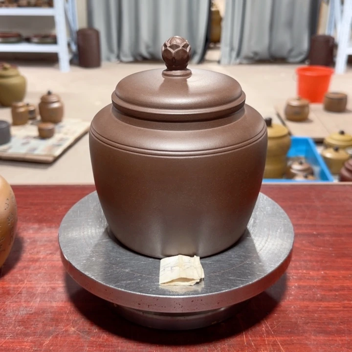 紫砂茶叶罐。。。。。。。。。