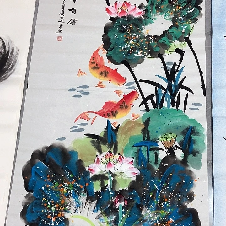 小周画廊的直播间