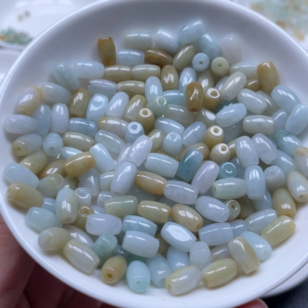 翡翠散珠大米珠150颗