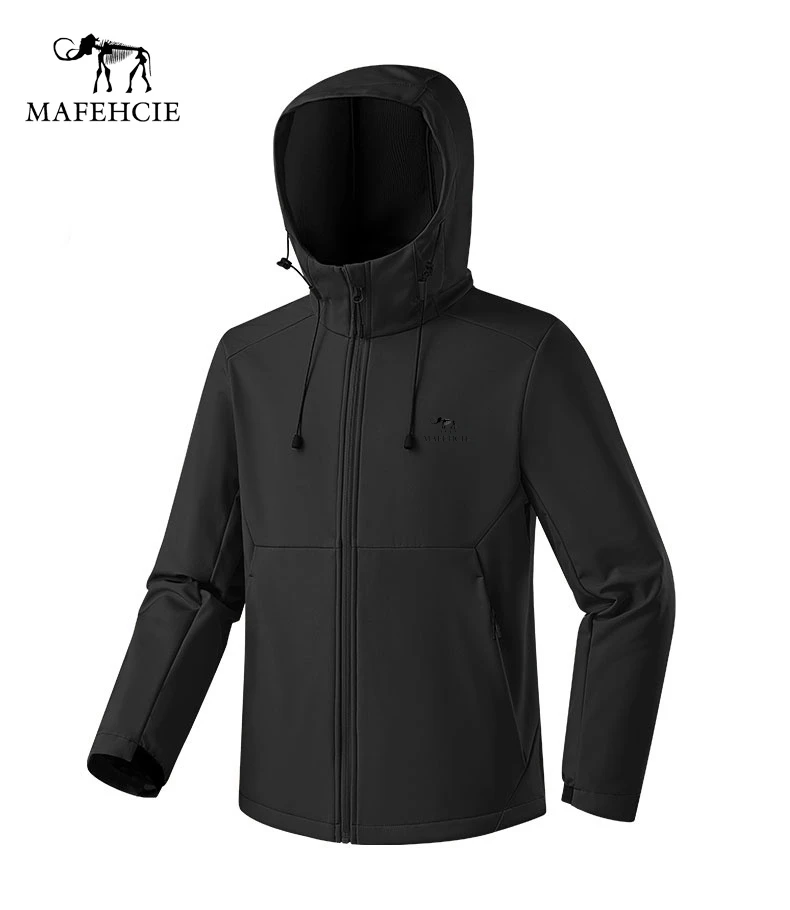 MAFEHCIE 25年新款男女科技抗菌户外软壳冲锋衣 800558