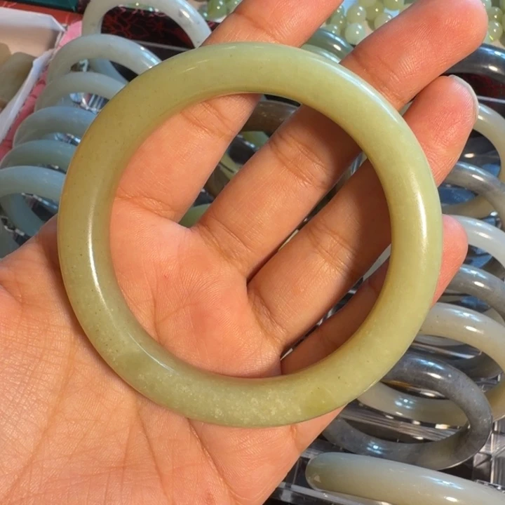 和田玉（糖玉）未镶嵌手链55