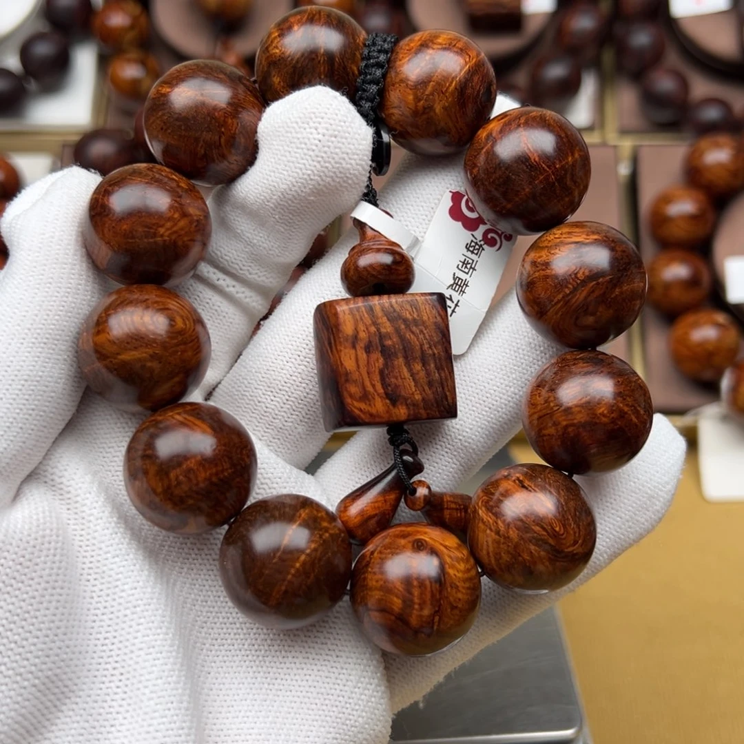 东***意黄花梨/降香黄檀手串/手链