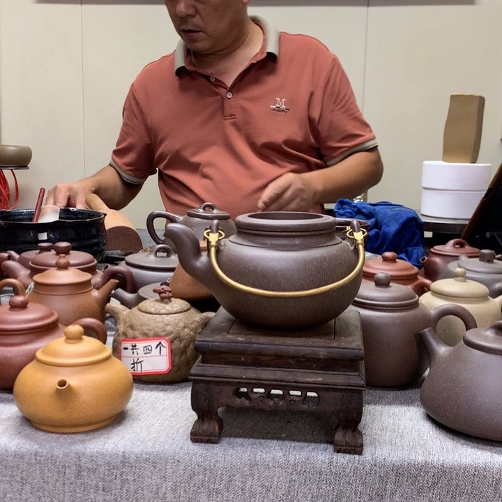 茶壶紫泥蛋包430 C半手工制作