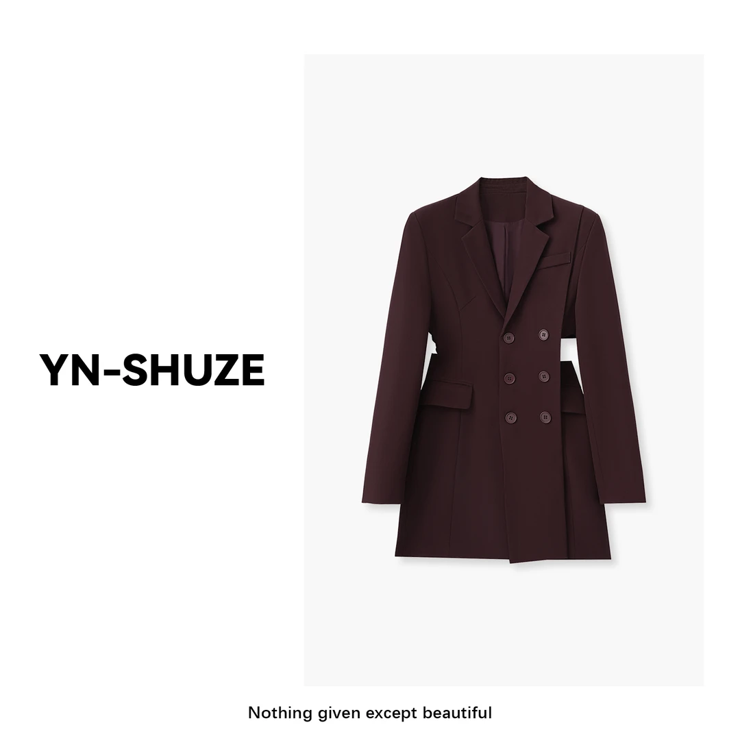 【线条达人】时尚显白气质修身西服外套SZ-YNC-2024461