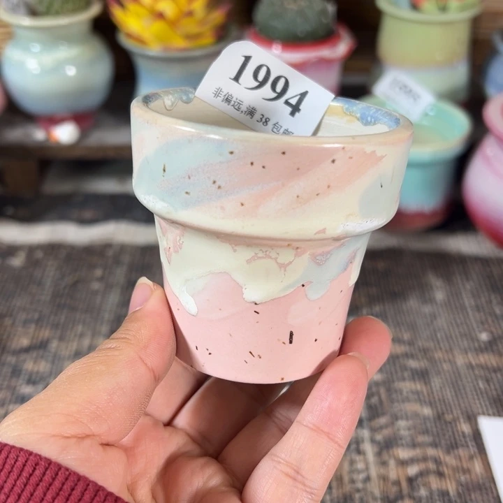 口6 手工花盆满30包邮