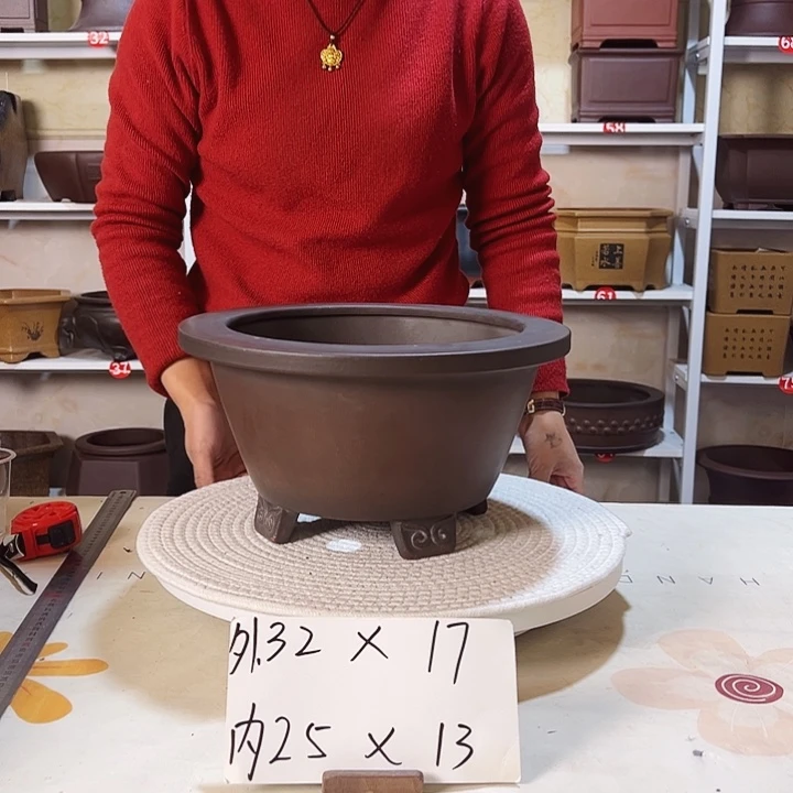 紫砂花盆紫砂花盆