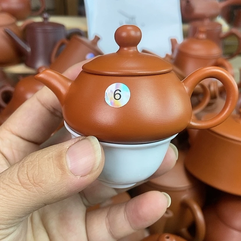 【闪购商品】茶壶朱泥35cc0090000000000