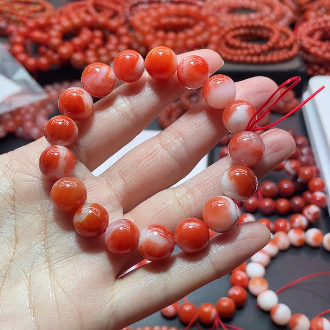 南红玛瑙手链未镶嵌毛*子
