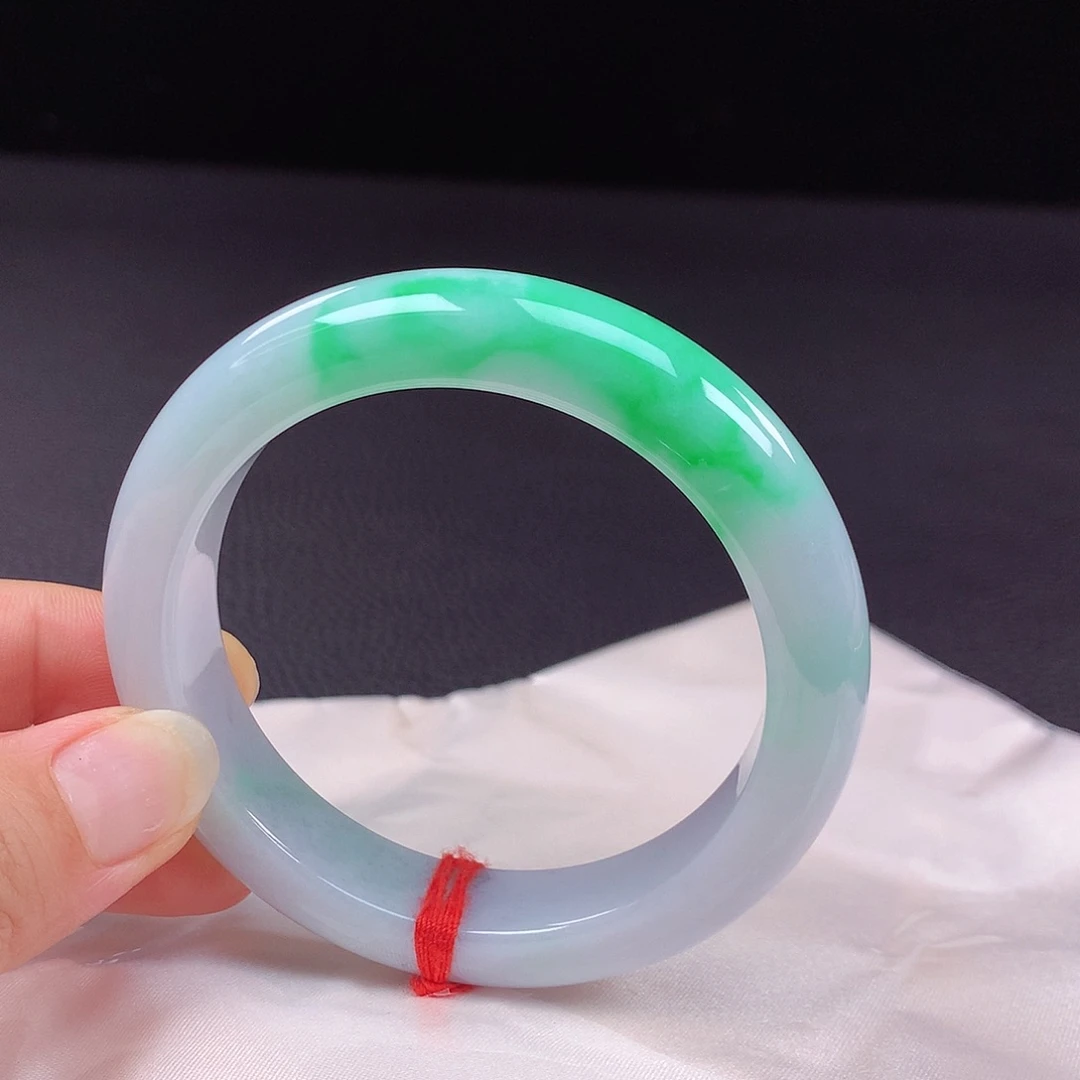 翡翠手镯未镶嵌58圈口686017