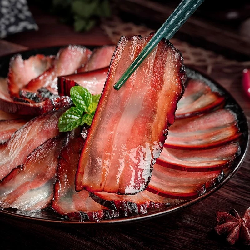 【B】湘西腊肉正宗农家自制柴火烟熏五花腊肉湖南腊味五花肉