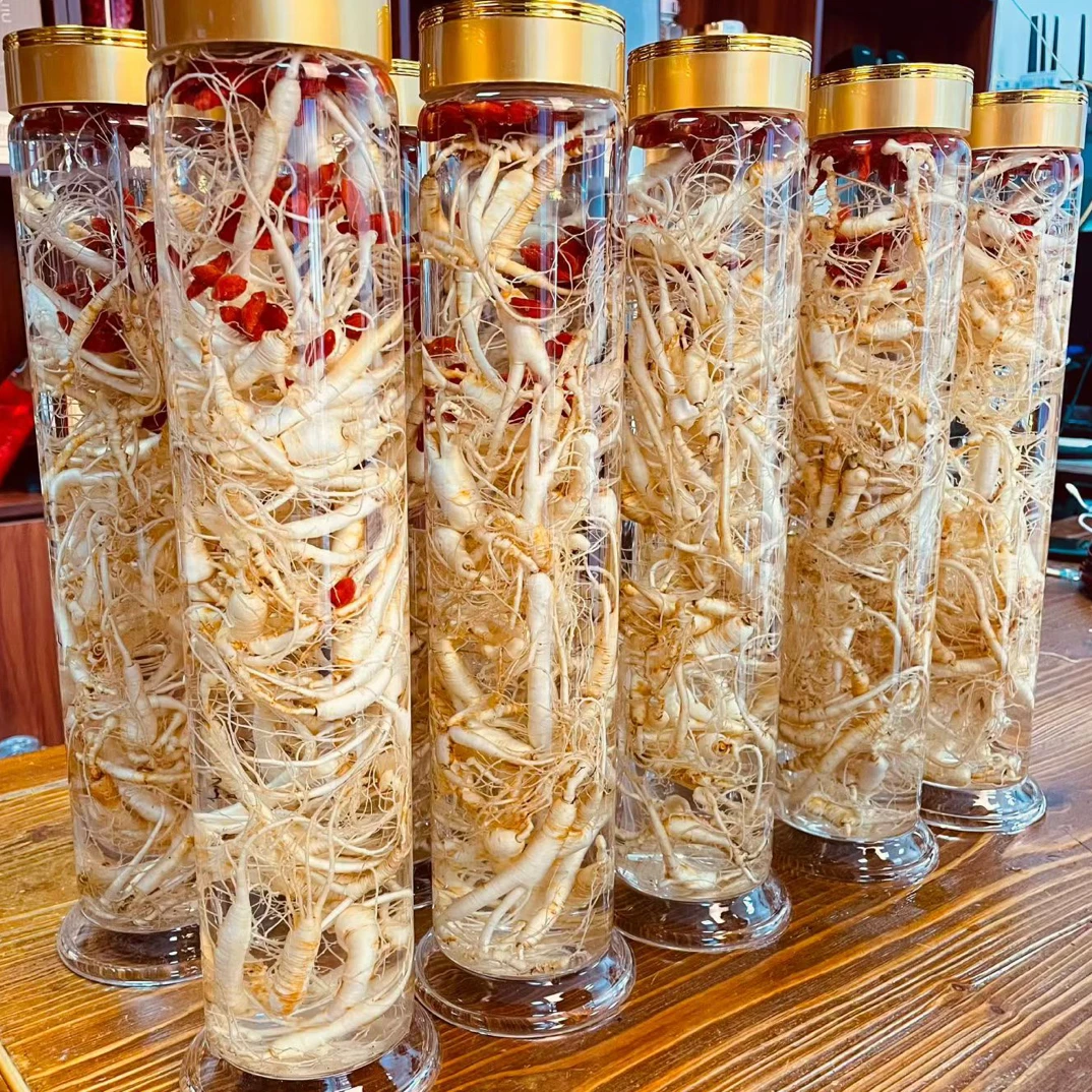 长白山林下参  送二斤酒瓶保鲜发货