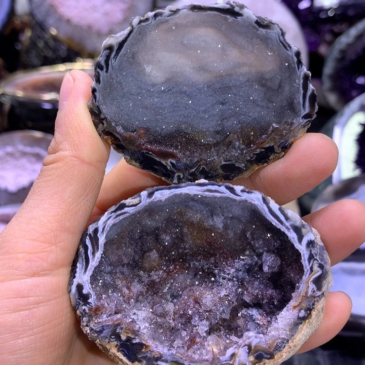 水晶福利蚕丝盆未镶嵌