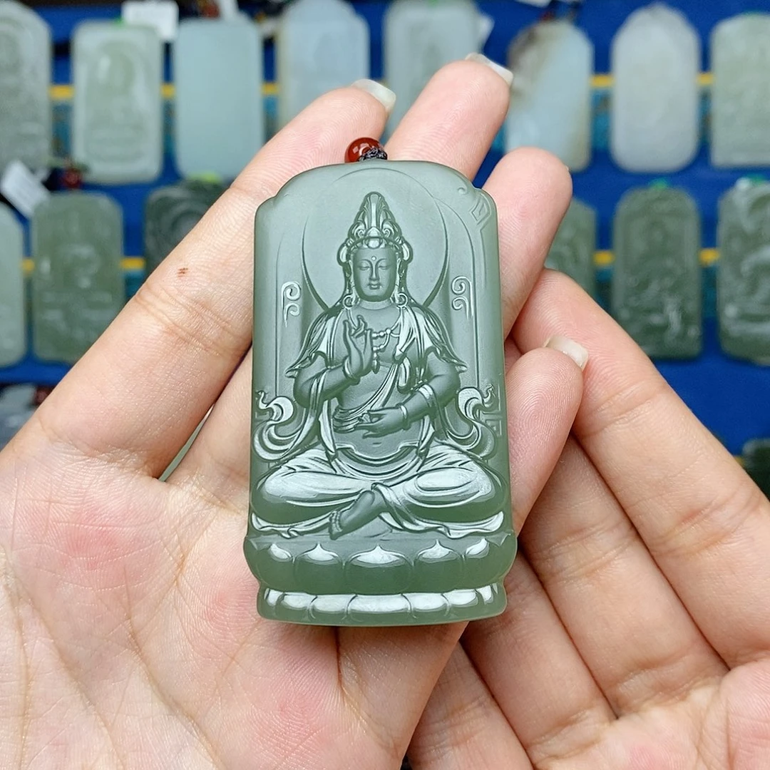 【闪购商品】颈饰未镶嵌和田玉小*