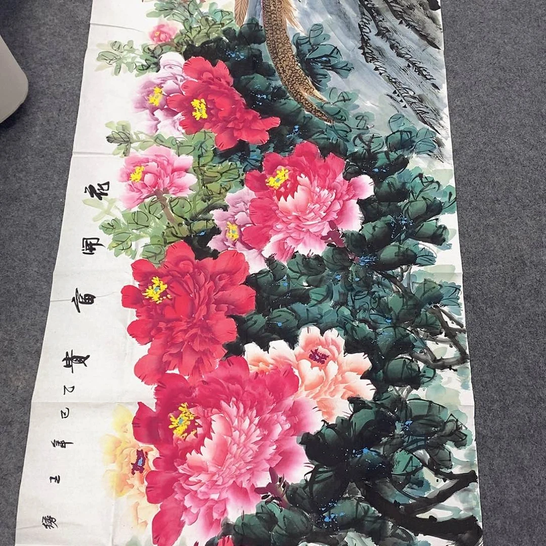 国画国画手绘作品