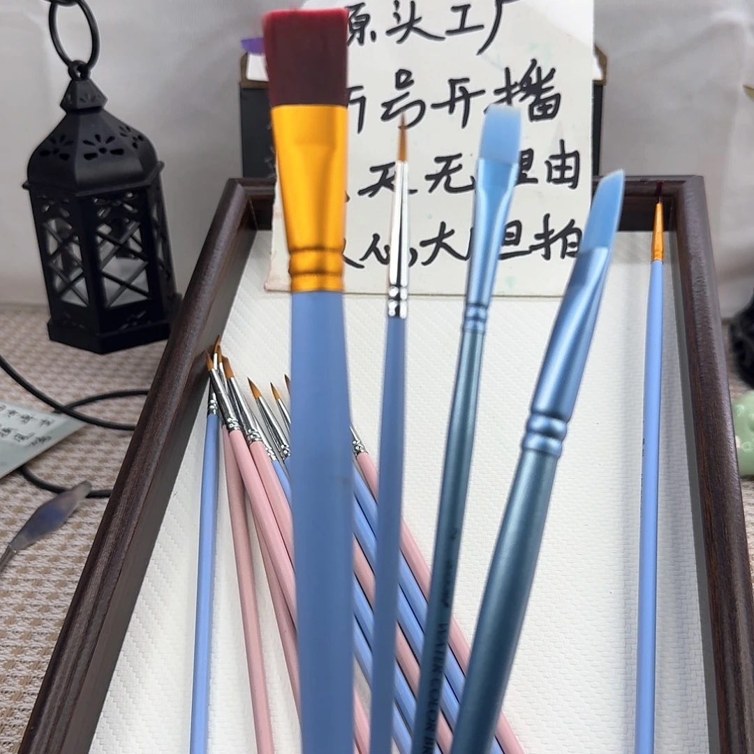 丙烯油画蓝12号➕稀溜溜➕幕蓝大刷排两支