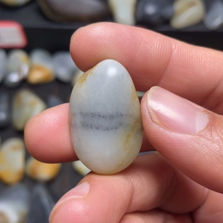 和田玉未镶嵌挂件87