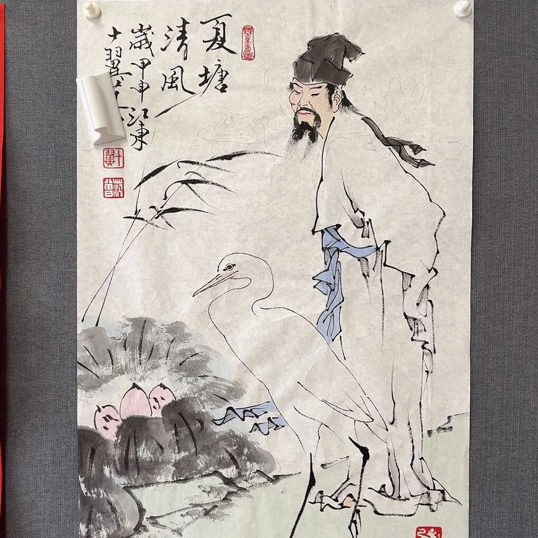 纯手绘作品年画优惠链接