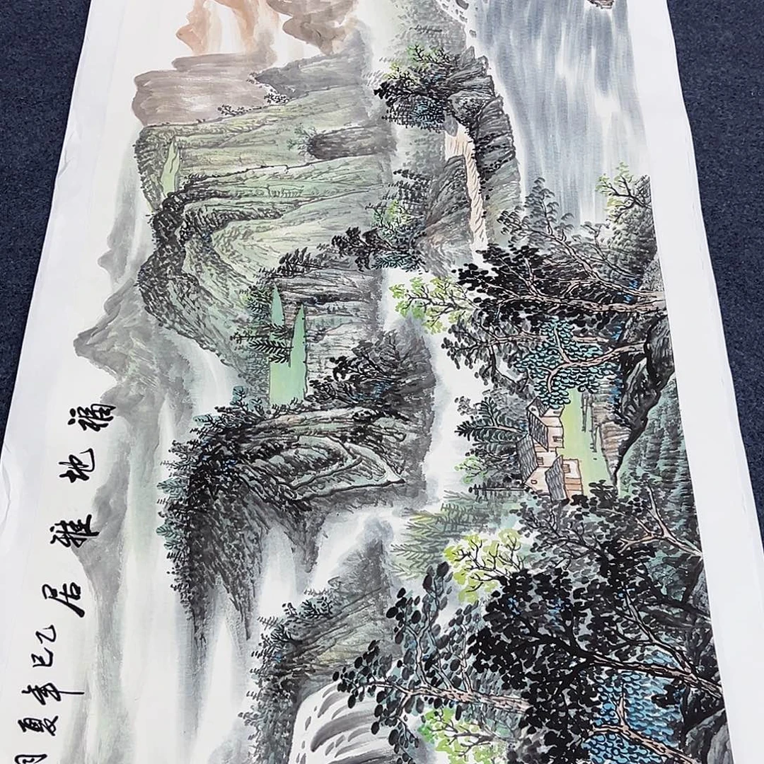 国画事事顺心如意心想事成
