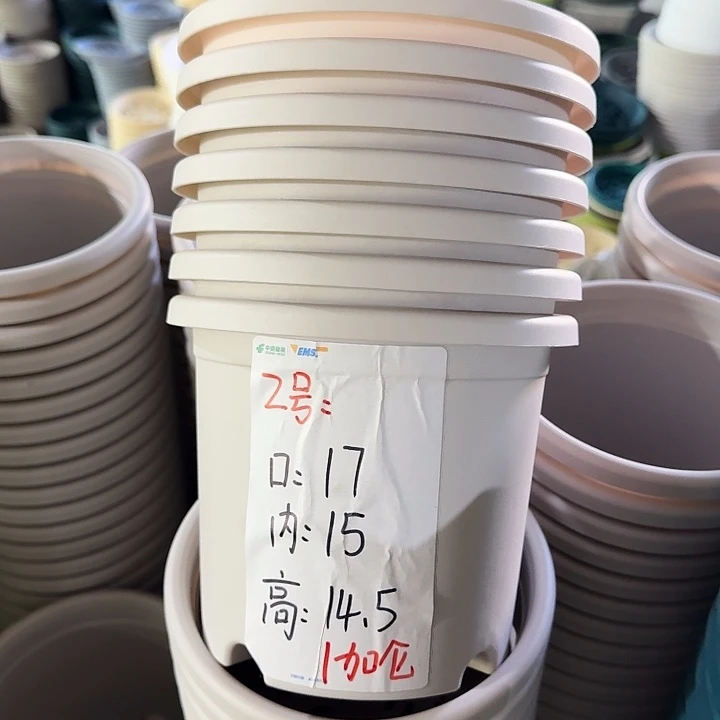 四季2#口径17灰白6个无托